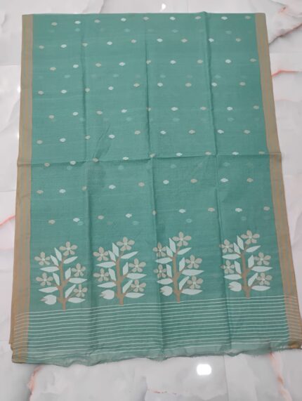 COTTON SAREE BLUE