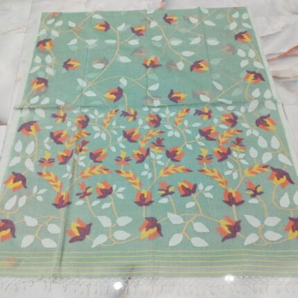 COTTON SAREE MUSTARD