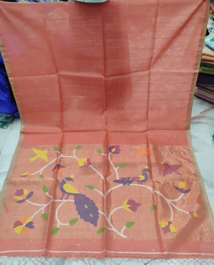 MUSLIN PAITHANI SAREE PICH