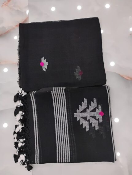 LENIN KURTA & DUPATTA BLACK